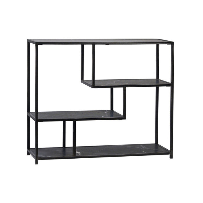 Black Marble Shelving unit