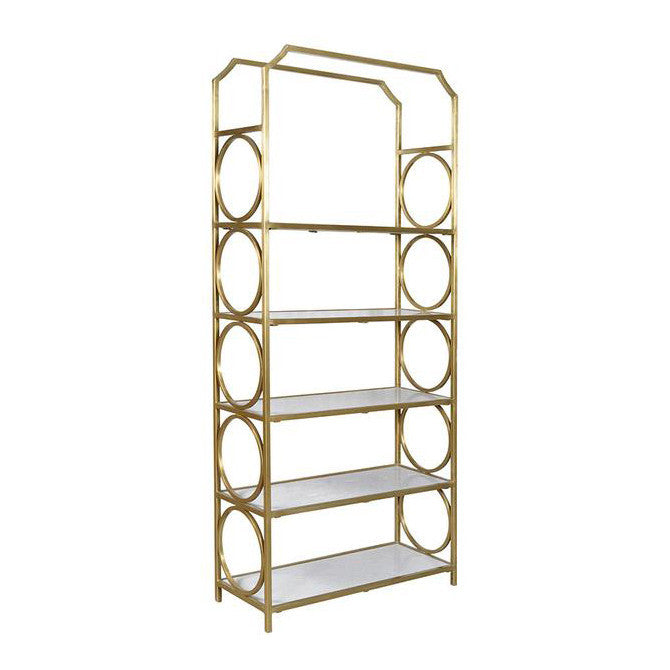 Looped Brass Shelf