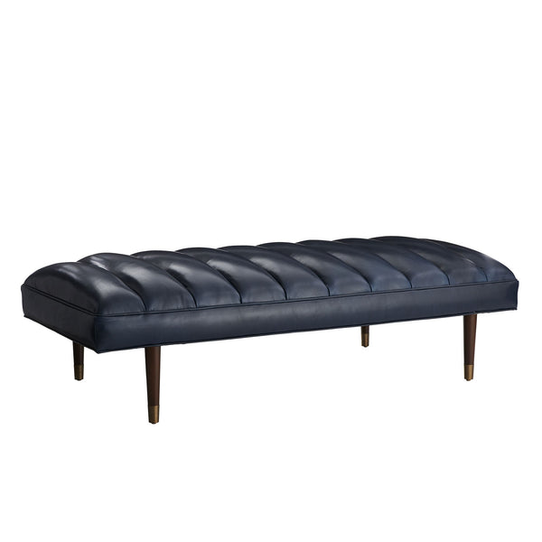 Indigo Leather Refinery Bench