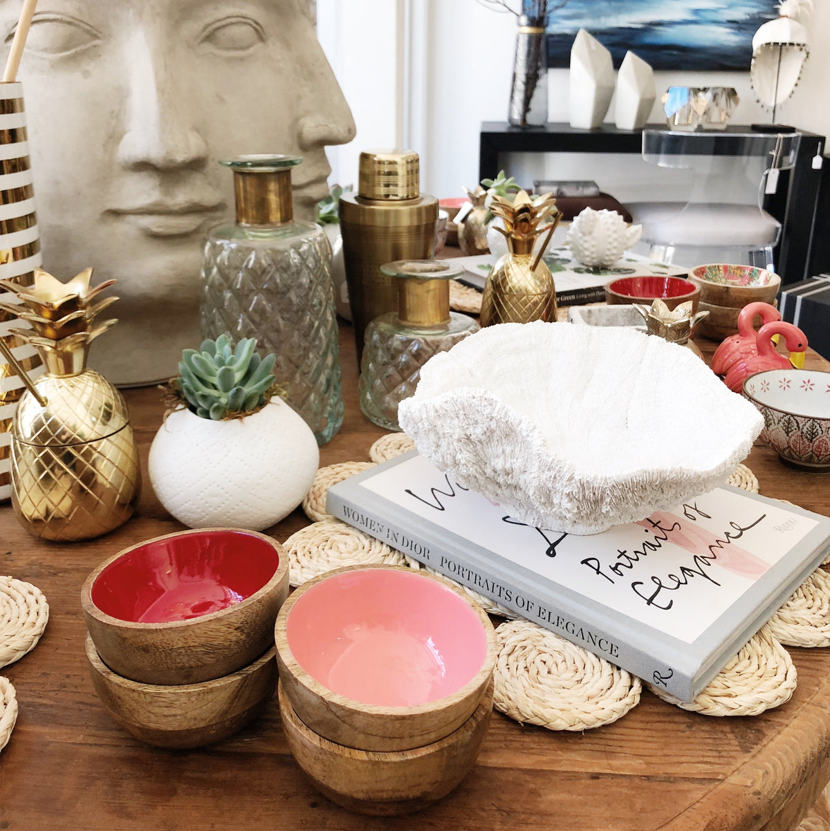 Rouge Bowls - Set Of 4