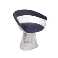 Brass And Wool Curve Chair Collection