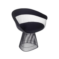 Brass And Wool Curve Chair Collection