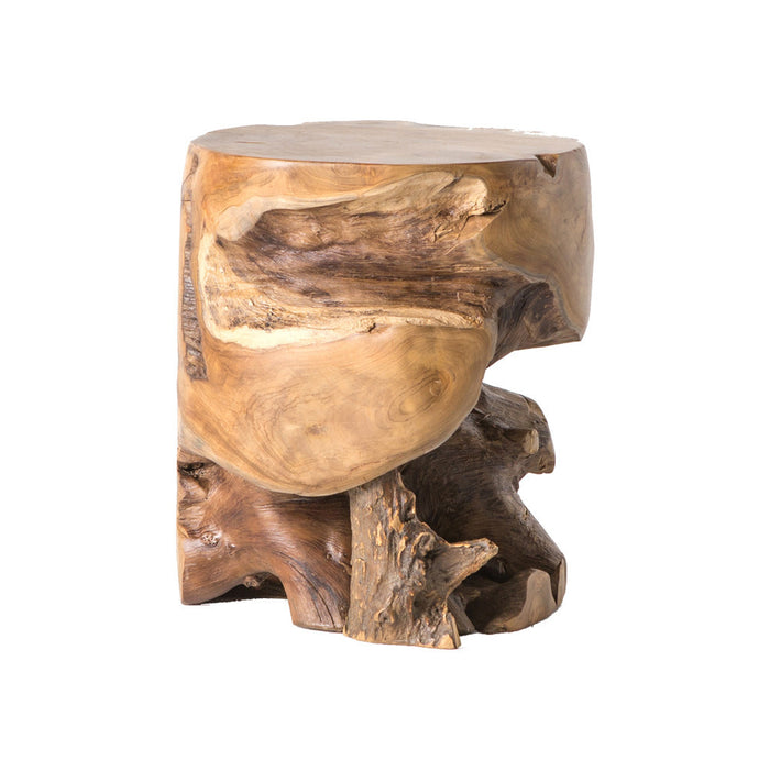 Teak Root Stool