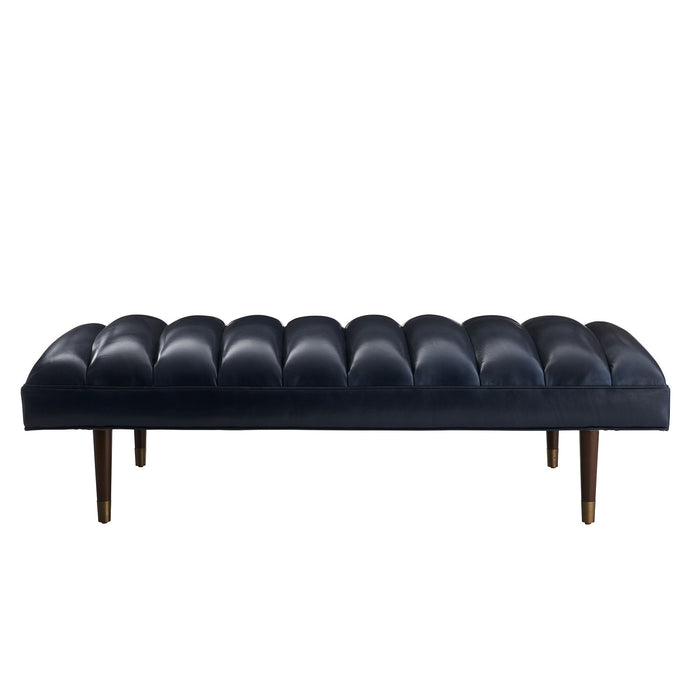 Indigo Leather Refinery Bench