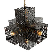 Large Perforated Chandelier